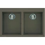 Imagine 1/3 - Elleci Quadra 350 gránit mosogató G43 Tortora 760x480mm