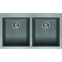 Imagine 1/3 - Elleci Quadra 350 gránit mosogató G48 Cemento 760x480mm