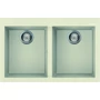 Imagine 1/3 - Elleci Quadra 350 gránit mosogató G62 Bianco Antico 760x480mm