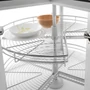 Imagine 1/2 - Fémrács 828B/820 Sarokszekrény 3/4-es forgó 820mm Króm