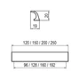 Kép 2/2 - Fogantyú A018-128 Aluminium-1