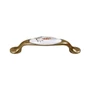Imagine 1/2 - Fogantyú E052-96 Antikolt Bronz-Búzakalász Fém-Porcelán