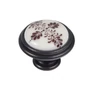 Kép 1/2 - Fogantyú P88.01.G6.B1G Country Bronz-Barna Fém/Porcelán