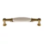 Imagine 1/2 - Fogantyú RF 1699-107 96 Antik Bronz-Minta Nélkül Fém-Porcelán