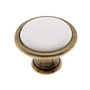 Imagine 1/2 - Fogantyú RF 1700-29 Antik bronz-Minta Nélkül Fém-Porcelán