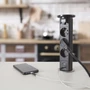 Imagine 5/5 - Munkalapba süllyeszthető Motoros elosztó 3-as 1,5m + 2USB Fekete -4