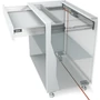 Imagine 1/2 - Servo-Drive Z10T1143B vízszintes tartóprofil, kábel nélkül 1143mm hosszú