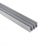 Kép 1/2 - Tolóajtó szerelvény GV40 Felső sín dupla 3m Aluminium