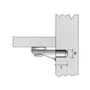 Imagine 2/3 - Üvegpolctartó MV01 átm: 5x29mm Nikkelezett-1