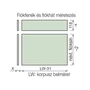 Kép 2/2 - Fiókcsúszó FDS-FF 118 Fém fiókoldal 118x500mm fehér-1