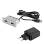 Imagine 1/2 - Beépíthető elosztó VersaPick 2xUSB Nemesacél