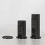 Kép 4/5 - Beépíthető rejett elosztó Motoros 3-as + USB + TYPE-C &quot;TouchControl&quot; Fekete-3