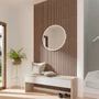 Kép 3/3 - MDF Bronz tölgy fekete filcre rögzítve 2600x300x17mm (2db/csom)-1