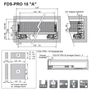 Kép 2/2 - FDS-PRO 18 A Fiókrendszer 400mm Fehér -1