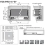 Kép 2/2 - FDS-PRO 18 B Fiókrendszer 300mm Fehér -1