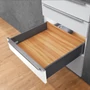 Kép 1/2 - Fiókcsúszó FDS-PRO 18 B Push Open Duplafalú fiókoldal 400mm Antracit 40kg Fém