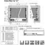 Kép 2/2 - FDS-PRO 18 C Fiókrendszer 270mm Antracit -1
