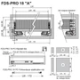 Imagine 2/2 - FDS-PRO 18 HD A Fiókrendszer 450mm Fehér 60kg-1
