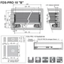 Imagine 2/2 - FDS-PRO 18 HD B Fiókrendszer 450mm Fehér 60kg-1