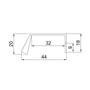 Imagine 2/3 - Fogantyú UA09-436 Inox-1
