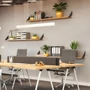 Imagine 4/4 - GTV design suport pentru poliță FLAT 20 x 20 cm mat negru