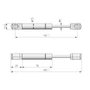 Kép 2/6 - Felnyíló Gázteleszkóp GTV MINI 60N 160mm-1
