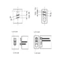 Imagine 5/6 - KNAPP Fixator vasalat K041 DUO 46/15 mm conector lemn pentru profile