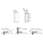 Imagine 6/6 - KNAPP Fixator vasalat K041 DUO 46/15 mm conector lemn pentru profile