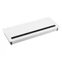 Imagine 1/3 - Kábelkivezető Fém 240x100x29mm Fehér Strong