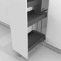 Kép 1/2 - Kesseböhmer K-Line Base vasalat szett 400mm tálcával Antracit