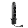 Kép 1/2 - Konnektor-rejtett elosztó StrongPower 3x230V Inox