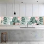 Imagine 1/3 - Konyhai hátfal Wallplex falburkoló Pasztell Pálmalevél 60x240cm