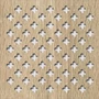 Imagine 1/2 - Perforált lemez Laccato-Hdf Fiore perforációval 8197 Sonoma tölgy 1400x510x3mm