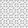 Kép 1/2 - Perforált lemez Laccato-Hdf Romanico perforációval Krono 101 Fehér 1400x510x3mm