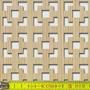Imagine 1/2 - Perforált lemez Legno furnérozott Hdf-Damasco perforációval Fenyő 1520x610x4mm