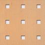 Kép 1/2 - Perforált lemez Legno furnérozott Hdf-Quadro 11-45 perforációval Bükk 1520x610mm