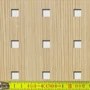 Imagine 1/2 - Perforált lemez Legno furnérozott Hdf-Quadro 11-45 perforációval Fenyő 1520x610x4mm