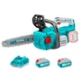 Imagine 1/2 - TOTAL Láncfűrész 300mm - 2x4,0Ah - 7,9m/s - 20V/P20S +töltő
