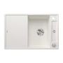Imagine 1/6 - Blanco Axia III 45 S Silgránit mosogató Fehér