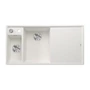 Imagine 1/6 - Blanco Axia III 6S Fehér 1med+cs+gyüm. Silgránit mosogató 3 1/2