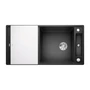 Imagine 2/6 - Blanco Axia III XL 6S Antracit 1med+gyüm.+csepp. Silgránit mosogató InFino 3 1/2-02