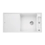 Imagine 1/6 - Blanco Axia III XL 6S Fehér 1med+gyüm.+csepp. Silgránit mosogató InFino 3 1/2