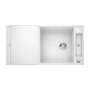 Imagine 2/6 - Blanco Axia III XL 6S Fehér 1med+gyüm.+csepp. Silgránit mosogató InFino 3 1/2-02