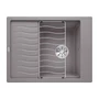 Imagine 2/6 - Blanco Elon 45S Alumetál 1mély+csepp. Silgránit mosogató 650x500mm ext.nélk.524826-02