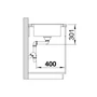 Imagine 5/5 - Blanco Elon XL 6S Antracit 1mély+csepp. Silgránit mosogató 780x500mm ext.nélk.-05