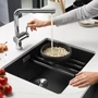 Kép 4/8 - Blanco Etagon 500-U Antracit mosogató 1med sínnel 500x400mm exc. nélkül 522227-04