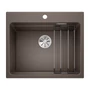 Kép 2/6 - Blanco Etagon 6 PD Kávé Silgránit mosogató tart., exc.nélkül 600x510mm 524548-02