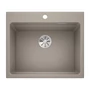 Kép 1/6 - Blanco Etagon 6 PD Tartufo Silgránit mosogató tart., exc.nélkül 600x510mm 524546