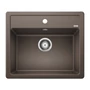 Imagine 1/5 - Blanco Legra 6 Kávé 1med. Silgránit mosogató 585x500mm exc.nélk. 523332