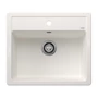Imagine 1/7 - Blanco Legra 6 Fehér 1med. Silgránit mosogató 585x500mm exc.nélk. 523334